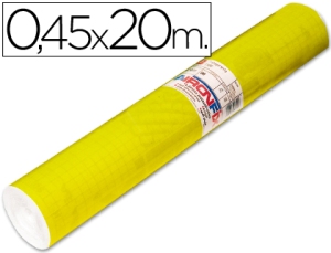 Rollo adhesivo AIRONFIX 20x0.45m amarillo brillo 67007