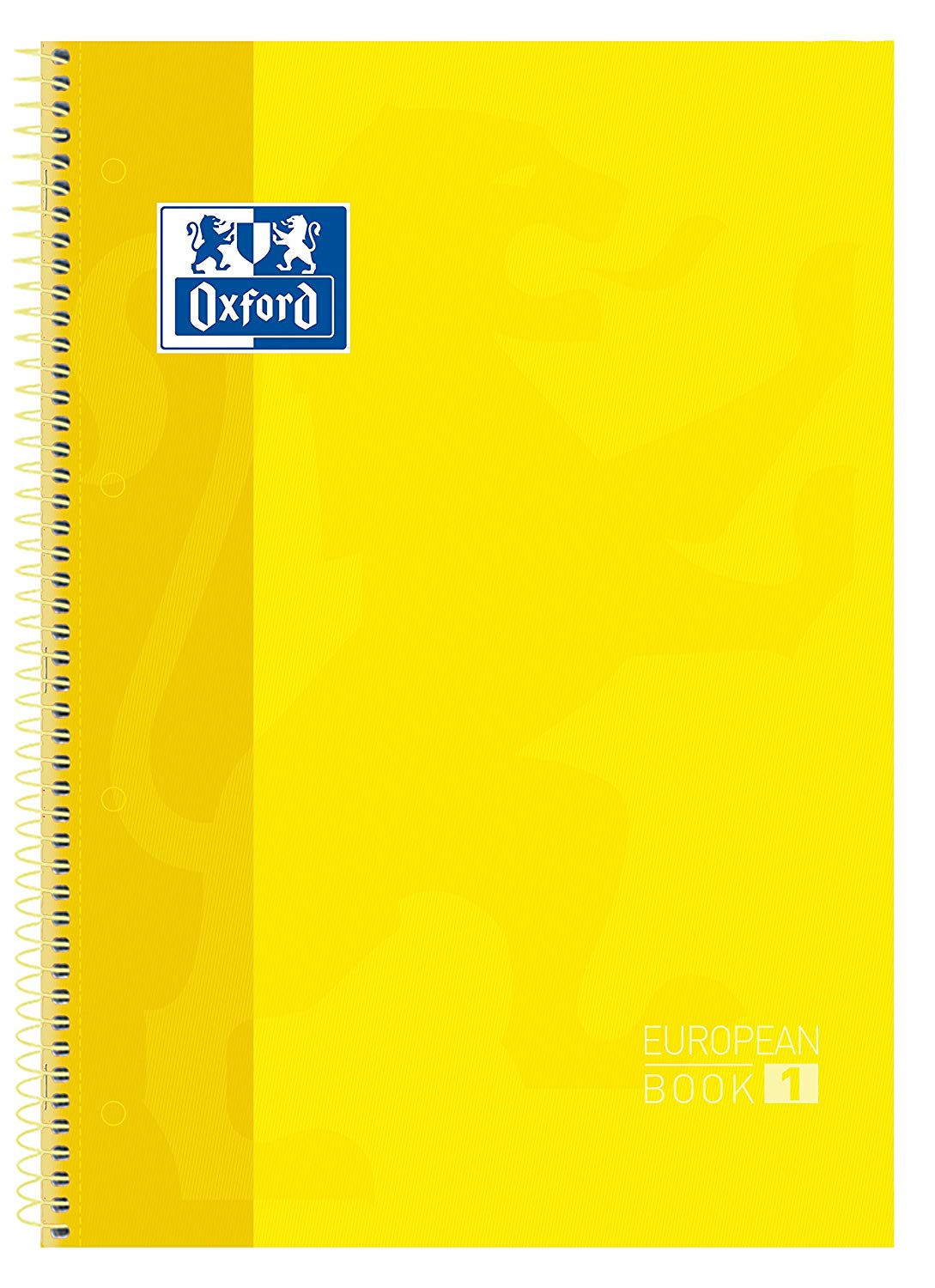 Cuaderno OXFORD T.Extra Microp A4+ 5x5 80h amarillo