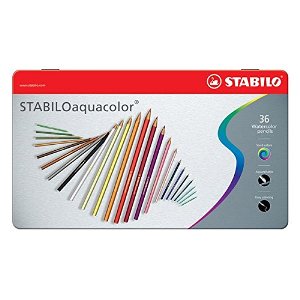 Lpiz colores STABILO Aquacolor Caja 36 1636-5