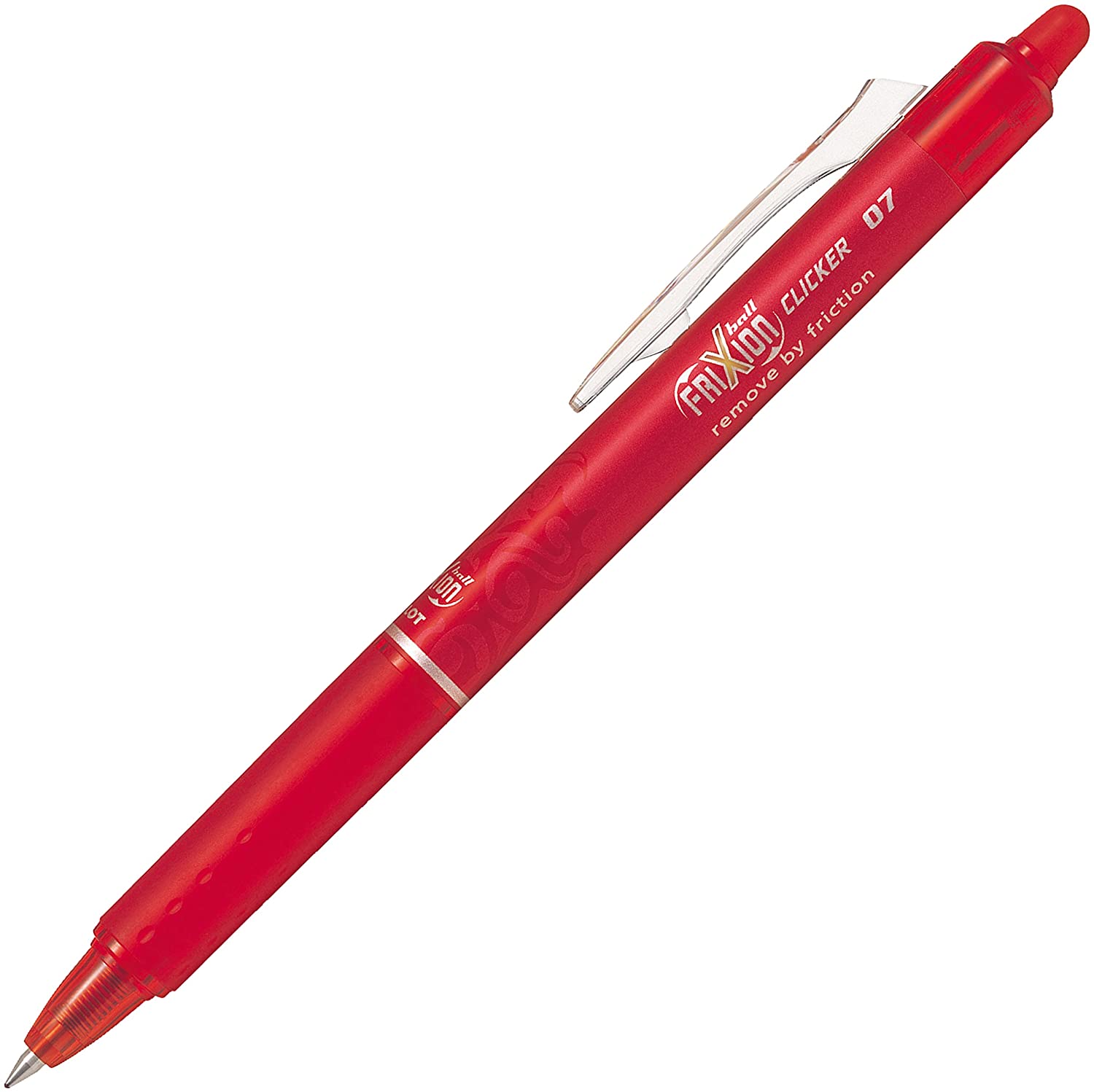 Bolígrafo borrable PILOT Frixion Clicker 0,7mm rojo