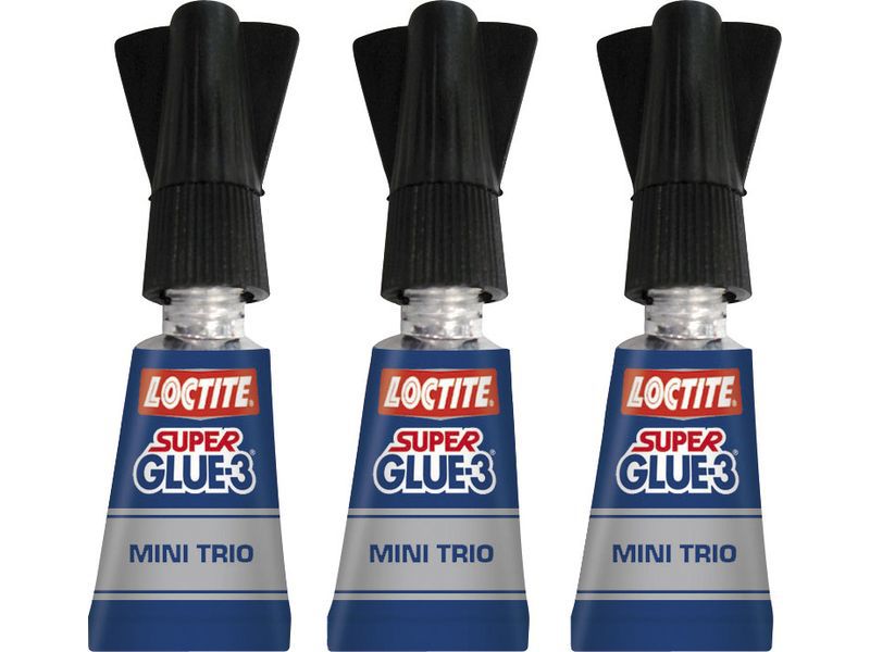 Pegamento LOCTITE Super Glue Monodosis 3x1g 