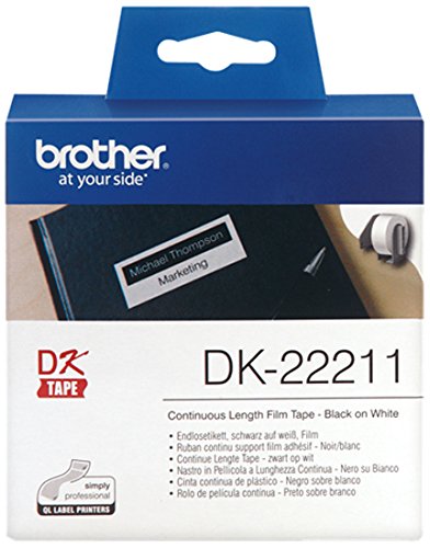 Cinta BROTHER continua plástica 29mmx15m DK22211