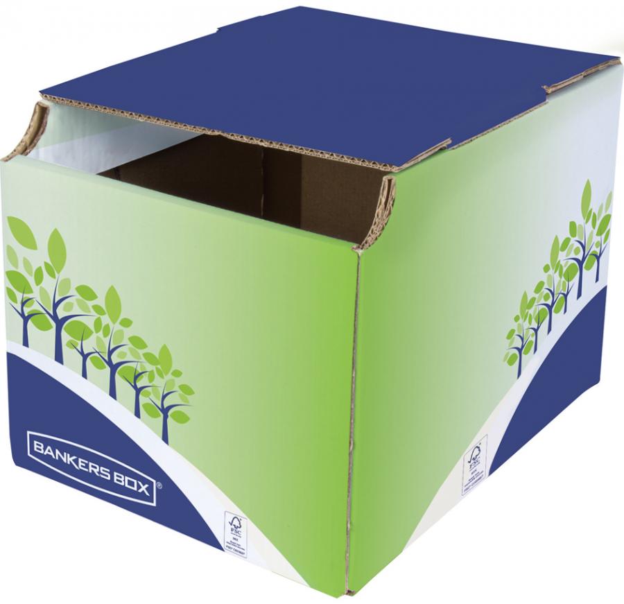 Papelera reciclaje BANKERS BOX 16L Pack 5 8049301
