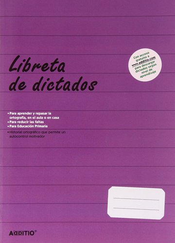 Libreta dictados ADDITIO Primaria A4 D102
