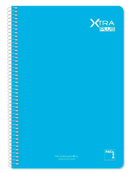 Cuaderno XTRA PLUS T.Dura 4 4x4 c/m 80h 90g 16277