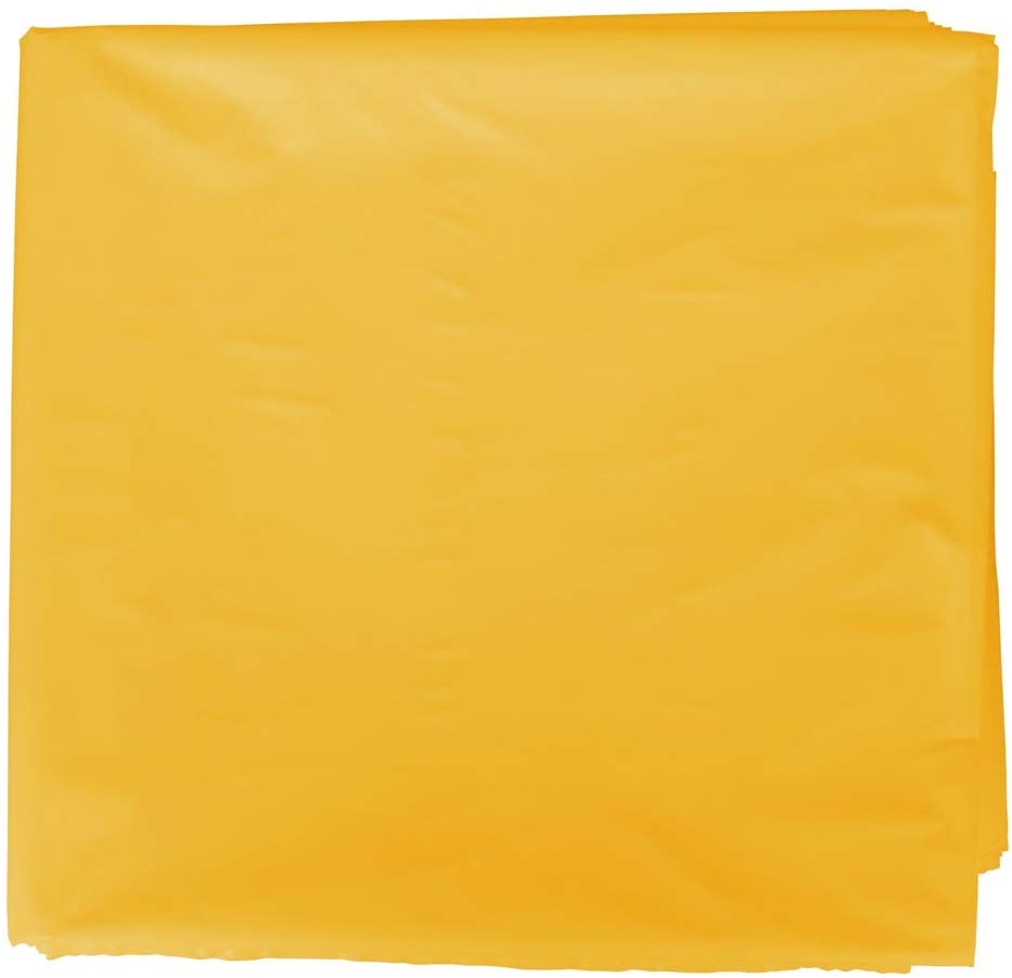 Bolsa disfraz FIXO 56x70cm amarillo Pack 25 00072260