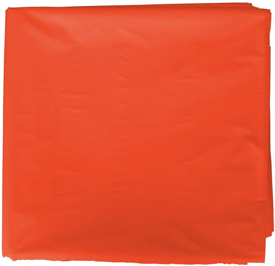 Bolsa disfraz FIXO 56x70cm naranja Pack 25 00072252