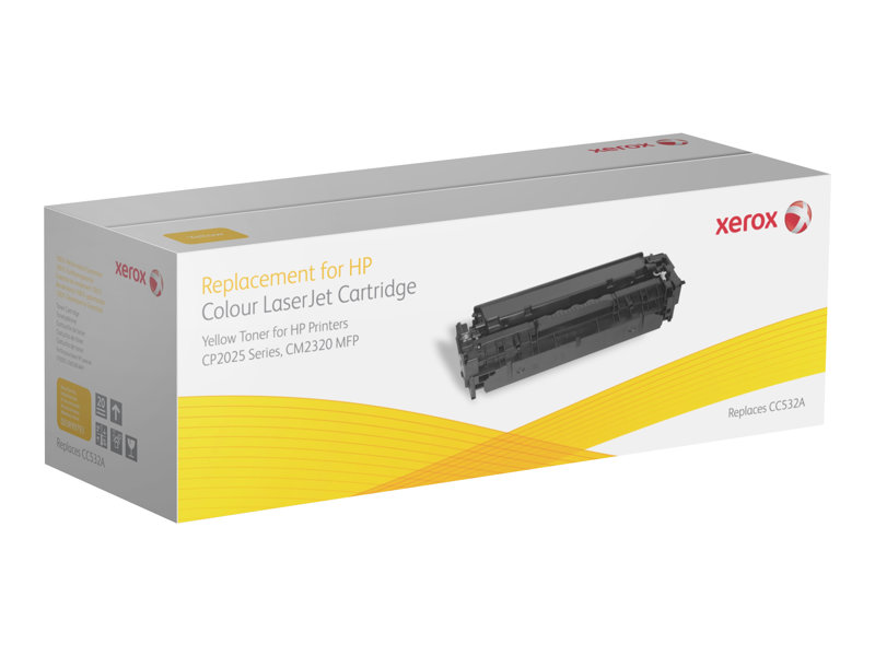 Tner HP N304A amarillo CC534A compatible XEROX
