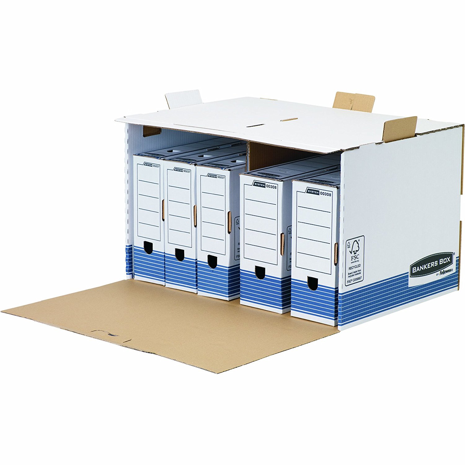 Contenedor BANKERS BOX System frontal Pack 5 0029901