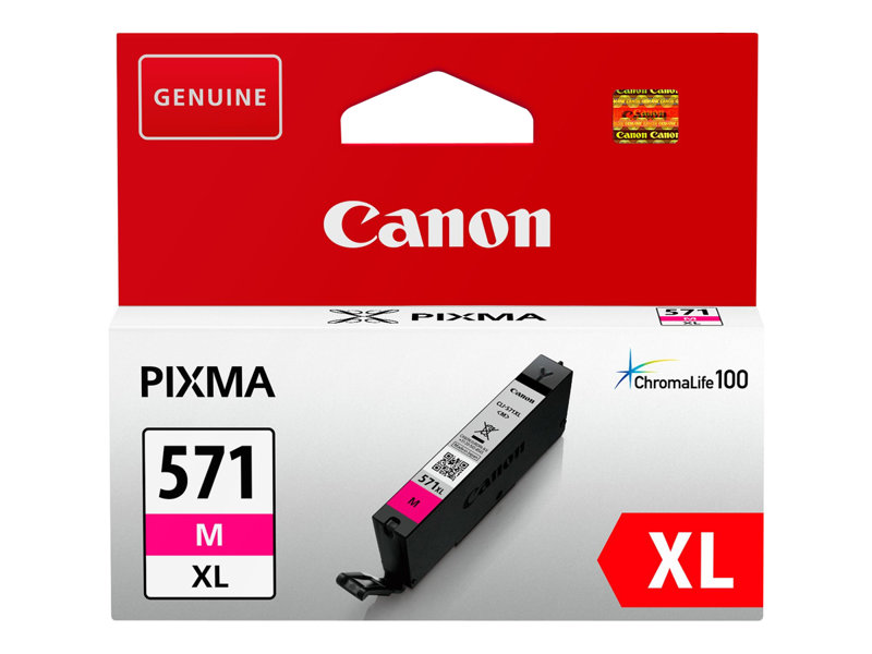 Tinta Canon CLI-571MXL magenta 11ml 0333C001