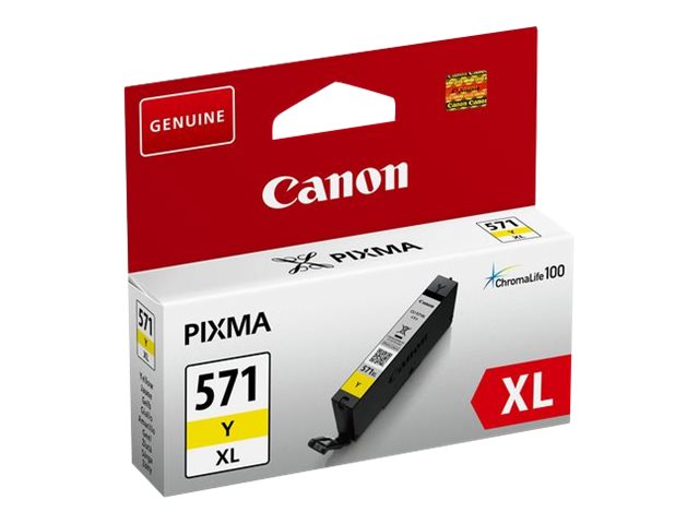 Tinta Canon CLI-571YXL amarillo 11ml 0334C001