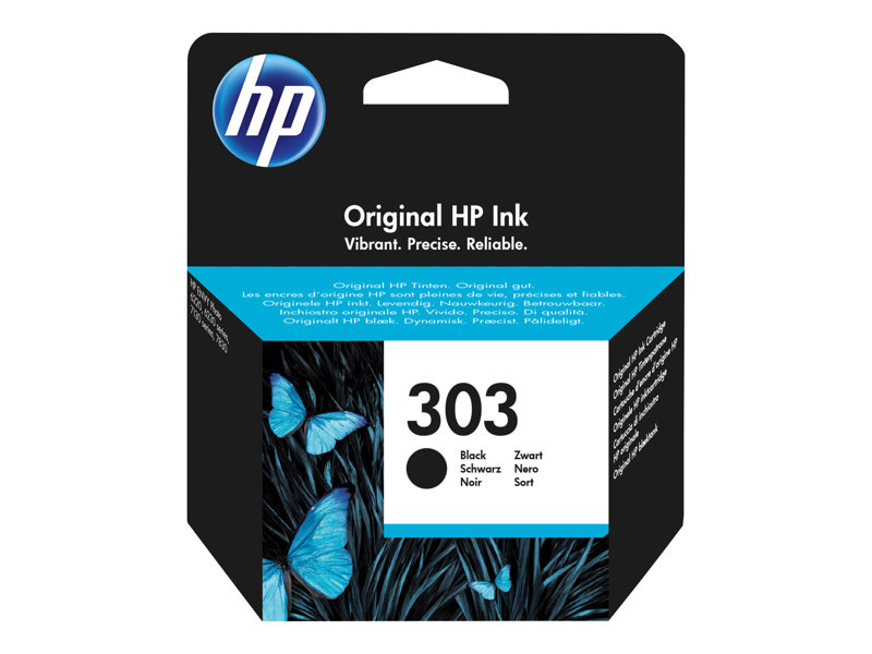 Tinta HP N303 negro T6N02AE 200 pginas