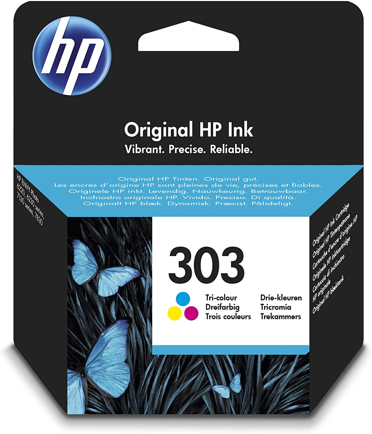 Tinta HP N303 color T6N01AE 165 pginas