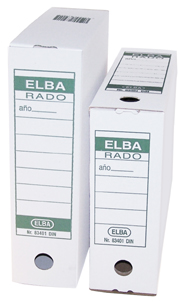 Caja archivo definitivo ELBA UNIBOX A4 83401