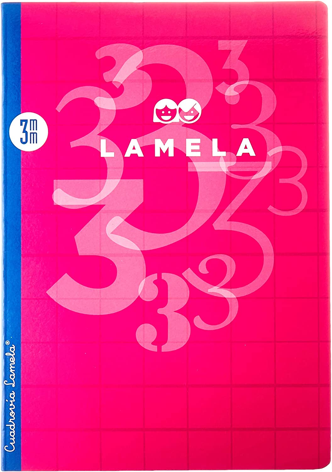 Libreta LAMELA A4 Cuadrovia 3mm 50h 06A4003