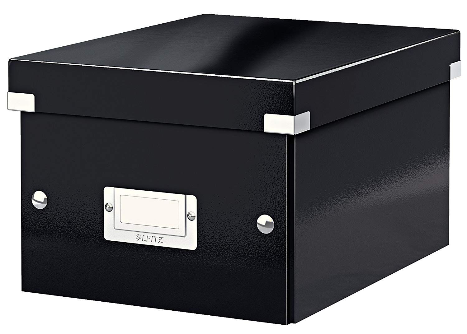 Caja almacenaje LEITZ Click&Store DVD Box negro 