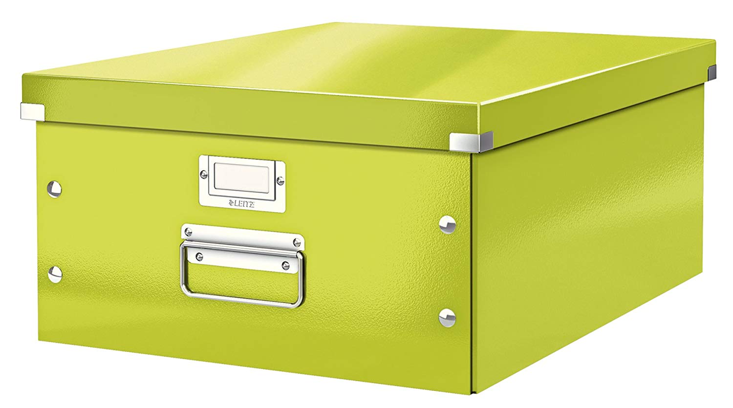Caja almacenaje LEITZ Click&Store 281x200x369mm verde