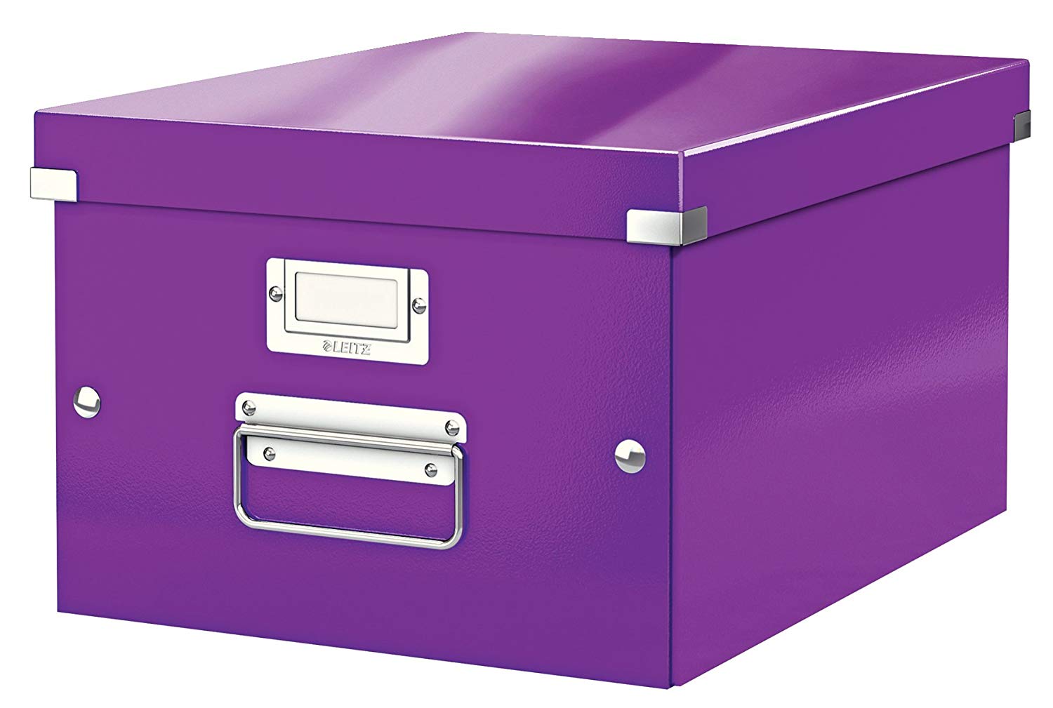 Caja almacenaje LEITZ Click&Store 281x200x369mm violeta