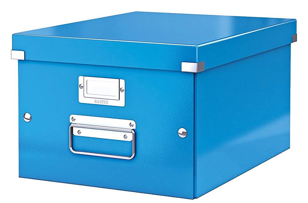 Caja almacenaje LEITZ Click&Store 281x200x369mm azul