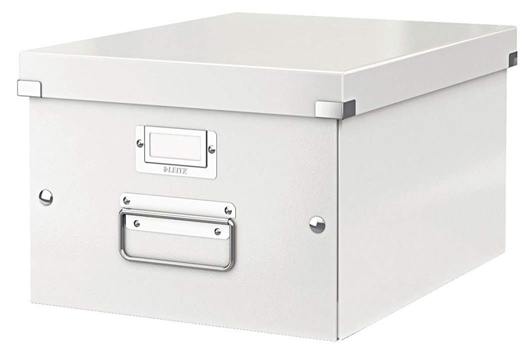 Caja almacenaje LEITZ Click&Store 281x200x369mm blanco