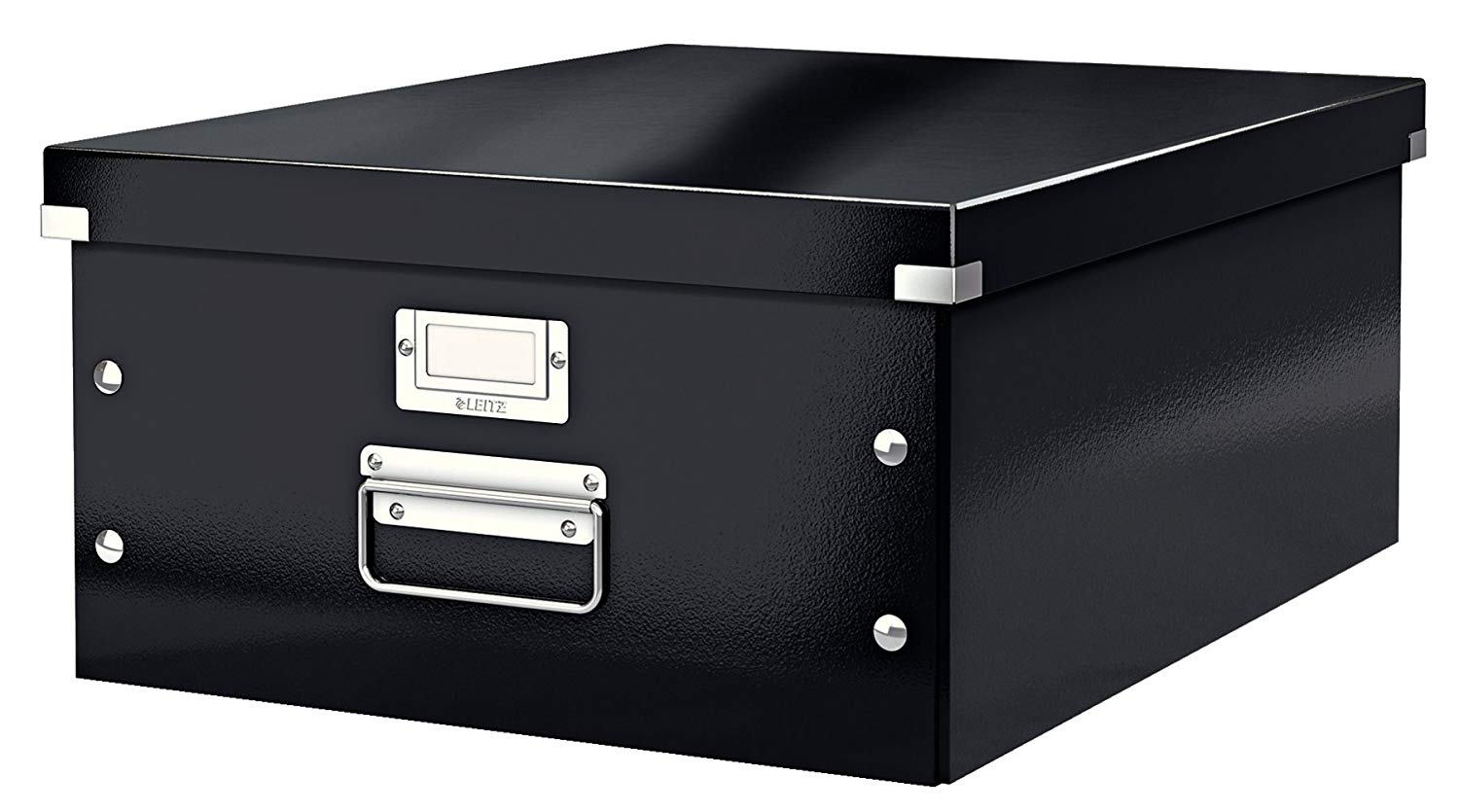 Caja almacenaje LEITZ Click&Store 369x200x484mm negro