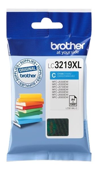 Tinta BROTHER LC3219XLC cyan 1.500 pginas