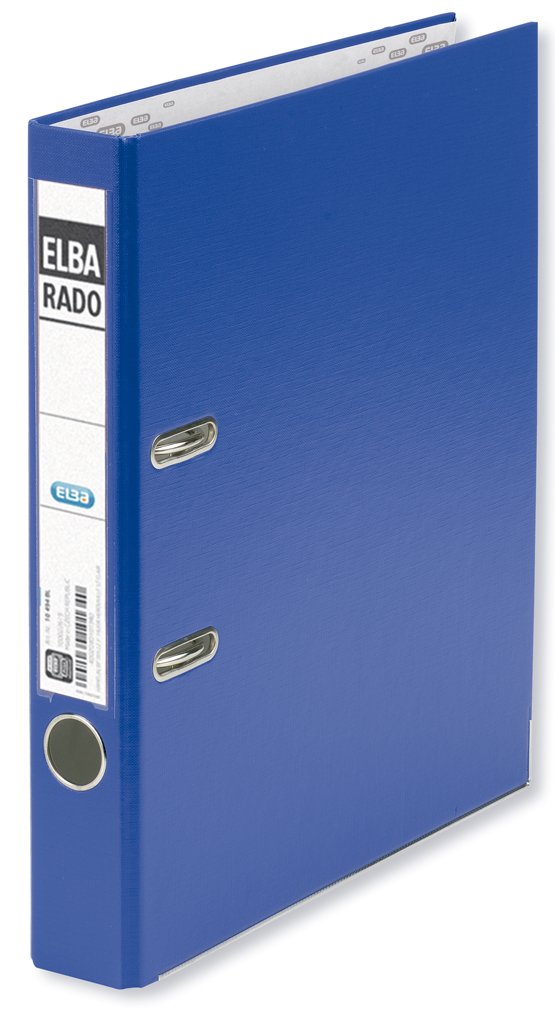 Archivador AZ PVC ELBA Rado Plast A4 50mm azul