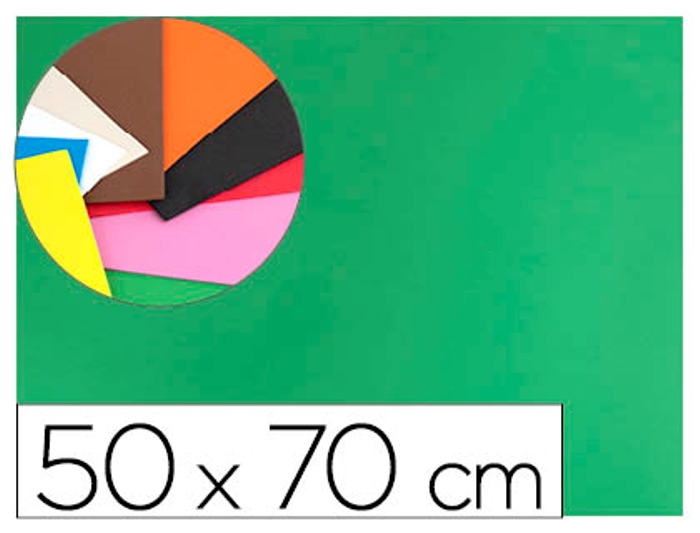Goma EVA FAIBO 50x65cm 1,5mm verde claro 1656-34