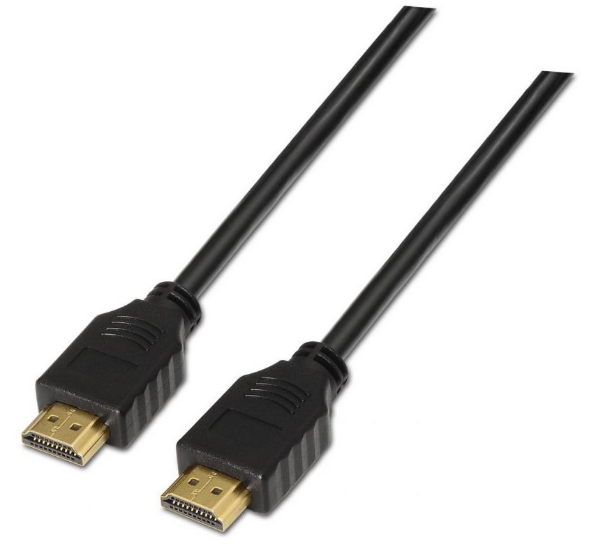 Cable HDMI AISENS V1.4 HEC  1m Macho/Macho negro