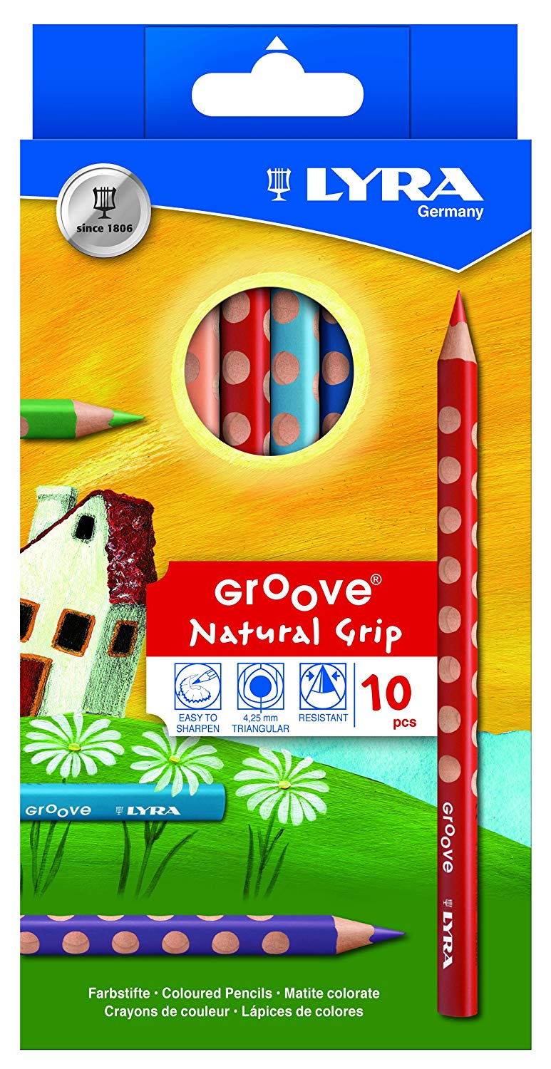 Lpiz color LYRA Groove Caja 10 L3811100