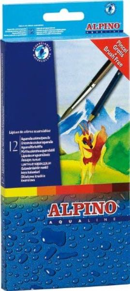 Lpiz acuarelable ALPINO Aqualine Caja 12 AL000130