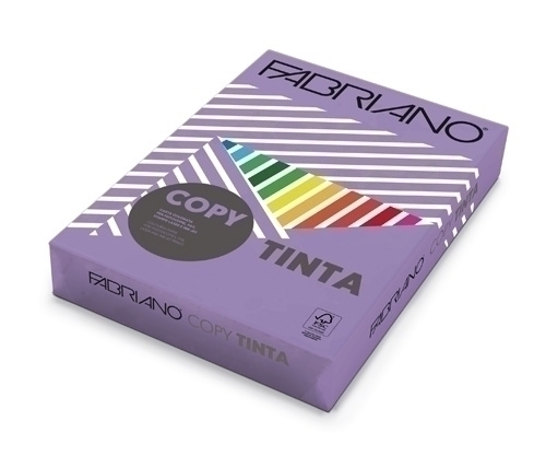 Papel color FABRIANO A4 80g violeta 500h