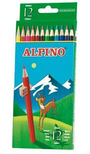 Lpiz color ALPINO  Surtido Caja 12 AL010654