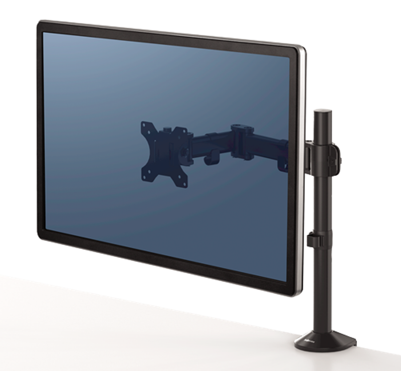 Brazo monitor FELLOWES Reflex pinza 8502501