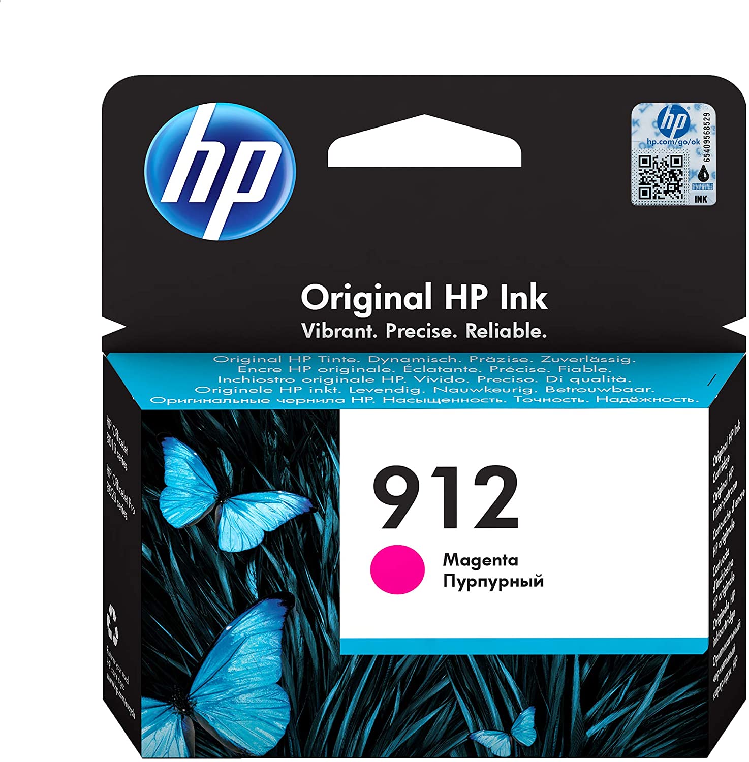 Tinta HP N912 magenta 3YL78AE 315 pginas