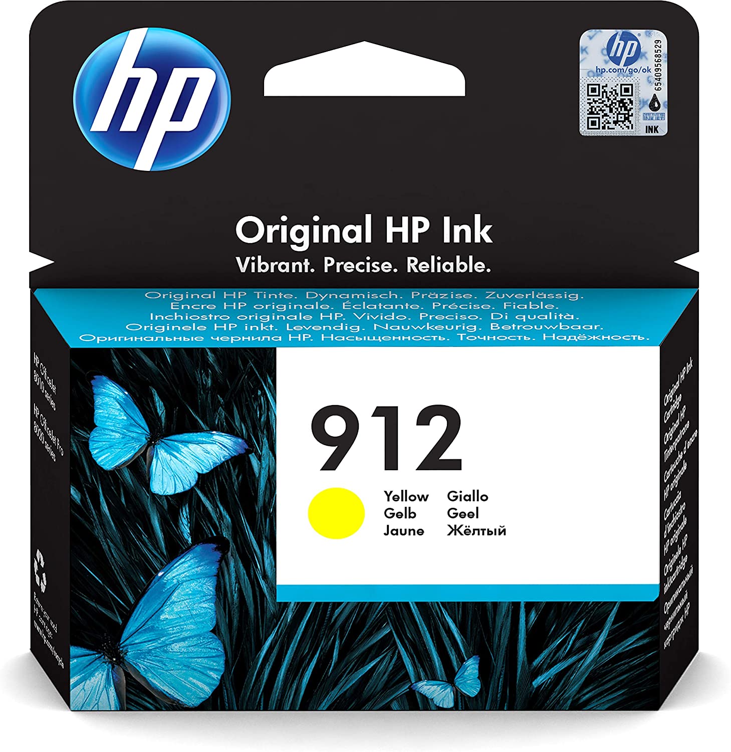 Tinta HP N912 amarillo 3YL79AE 315 pginas