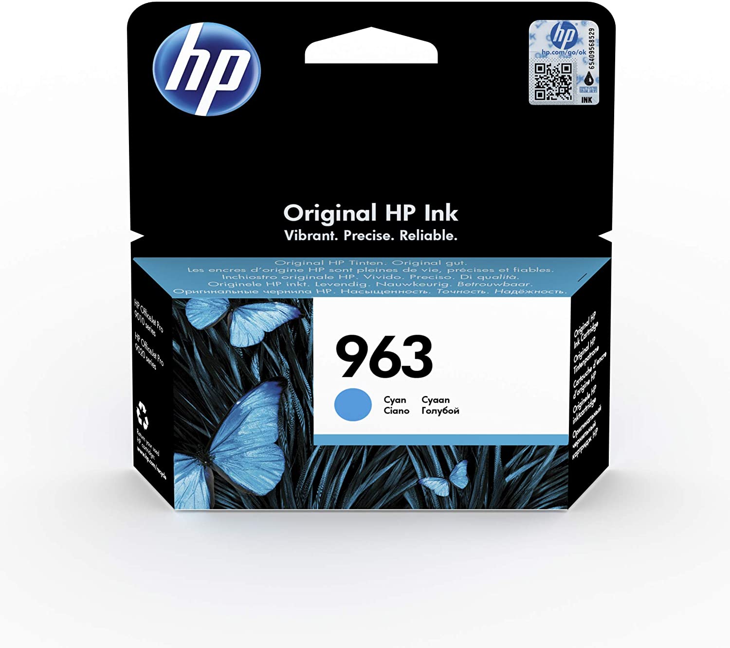 Tinta HP N963 cyan 3JA23AE 700 pginas