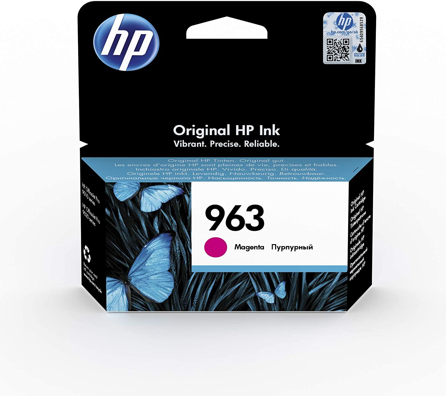 Tinta HP N963 magenta 3JA24AE 700 pginas
