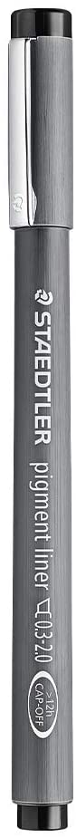 Rotulador calibrado STAEDTLER Pigment Liner 0,3-2mm