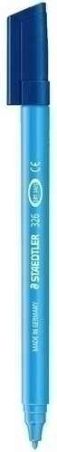 Rotulador fibra STAEDTLER Noris Club 326 azul claro