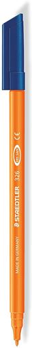 Rotulador fibra STAEDTLER Noris Club 326 naranja