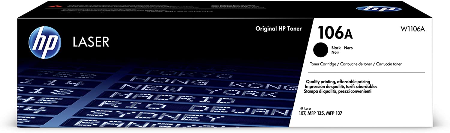 Tner HP N106A negro W1106A 1.000 pginas