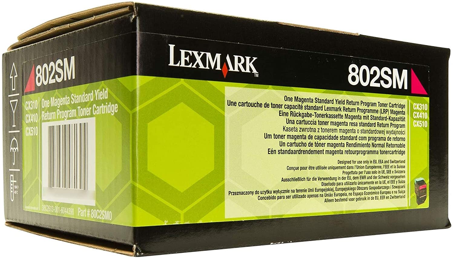 Tner LEXMARK 802SC cyan 80C2SC0 2.000 pginas