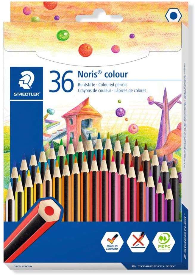 Lpiz color STAEDTLER Noris Colour Caja 36 185 CD36