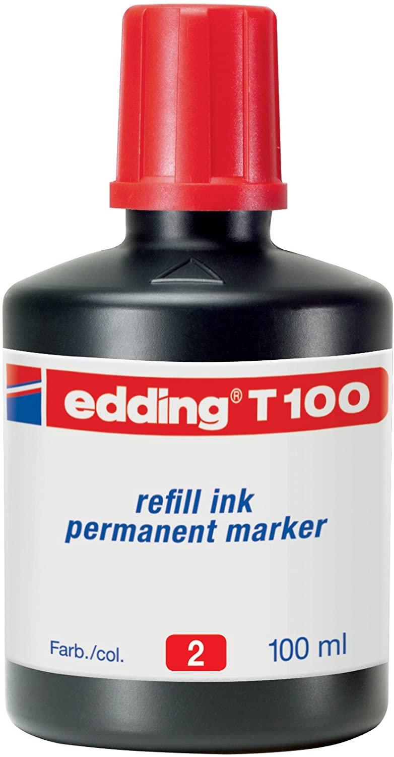 Tinta EDDING T-100 rojo