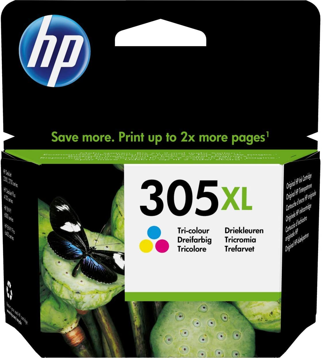 Tinta HP N305XL color 3YM63AE 200 pginas