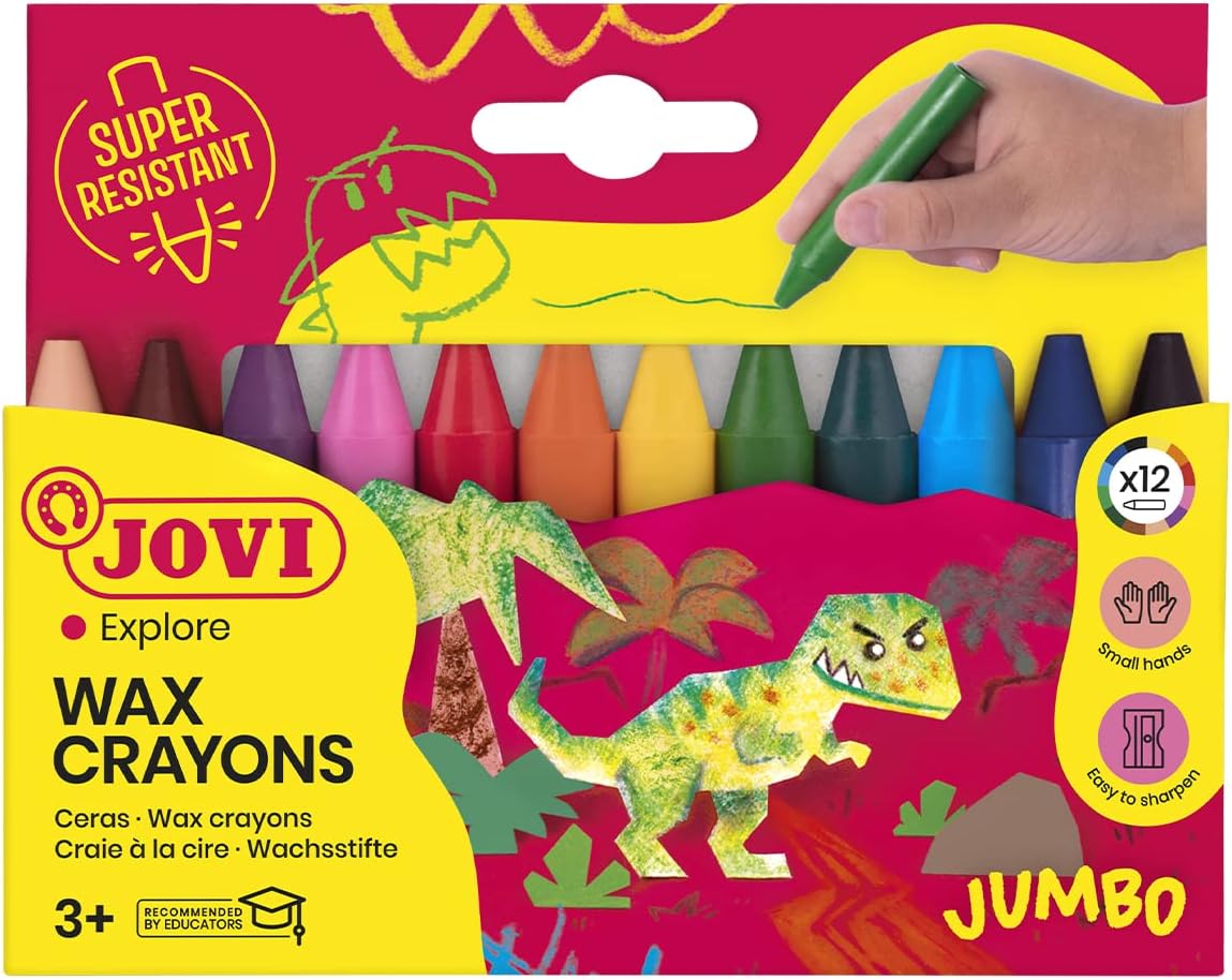Ceras JOVICOLOR Wax Crayons Surtido Caja 12 980/12