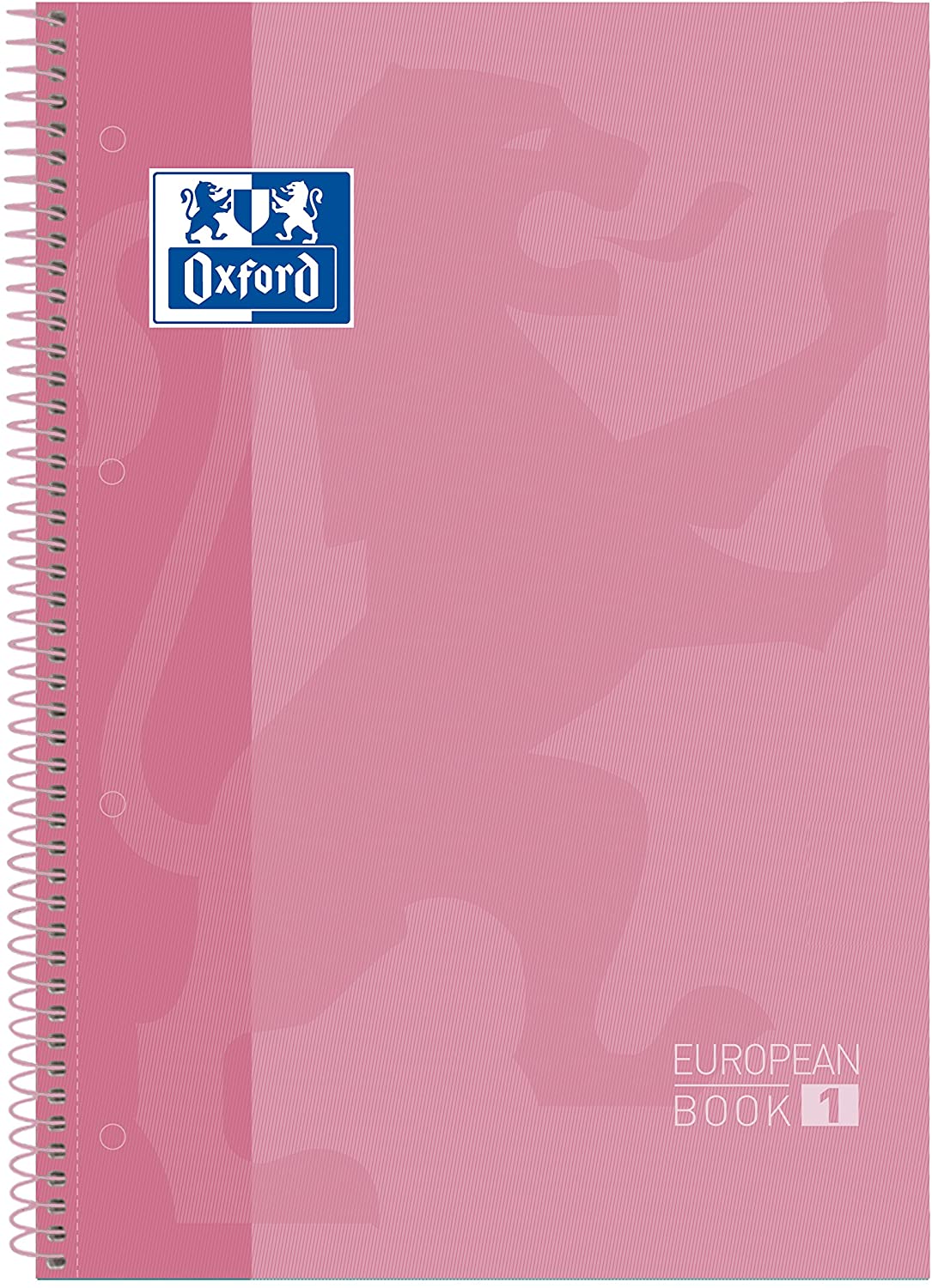 Cuaderno OXFORD T.Extra Microp A4+ 5x5 80h rosa chicle