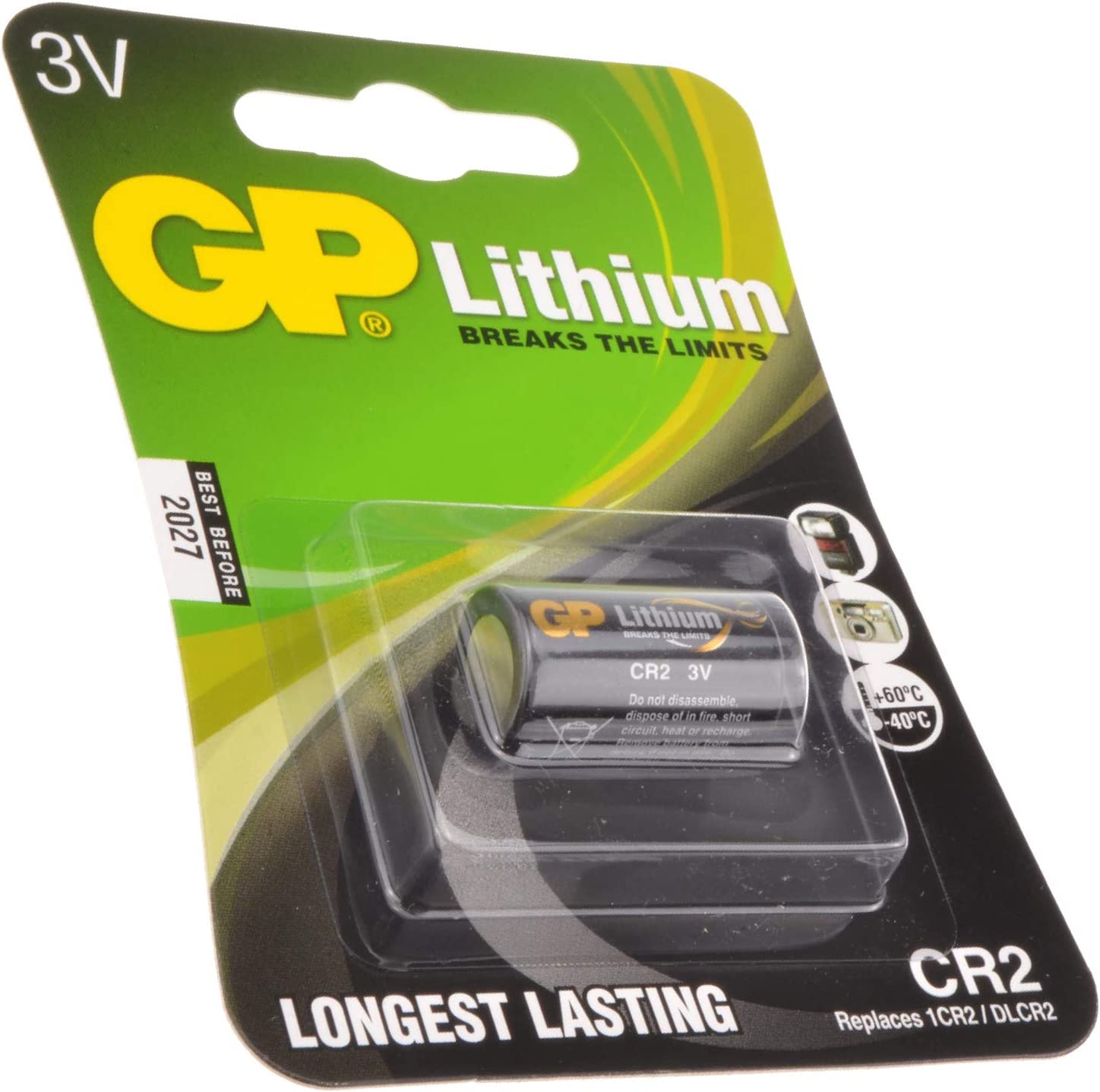 Pila litio GP CR2 3V G078