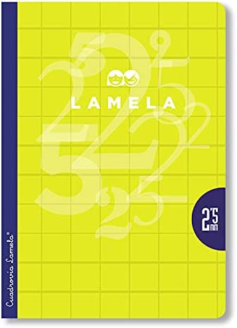 Libreta LAMELA A4 Cuadrovia 2,5mm 50h 06A4002